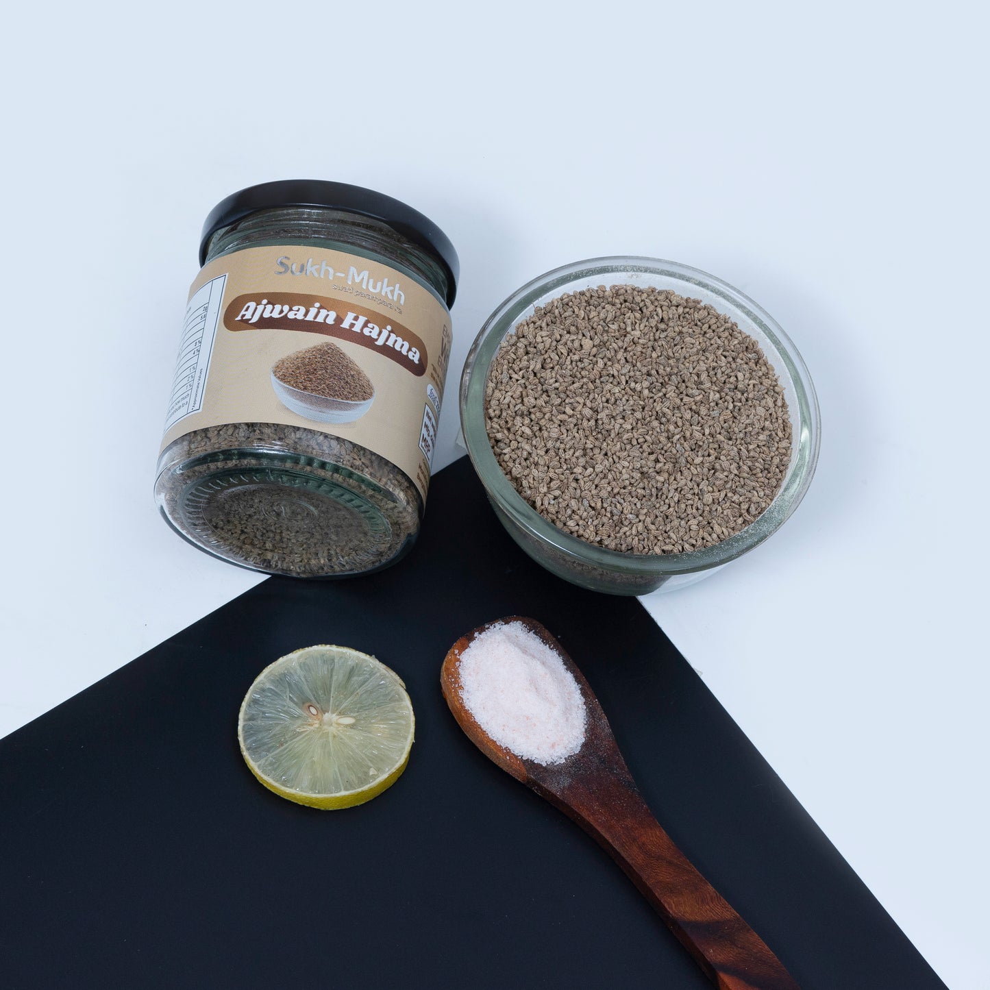 Ajwain Hajma | Homemade mukhwas I Healthy & Digestive Mouth Freshener Mukhwas | Packs 1, 2, 3 & 4- 100gms