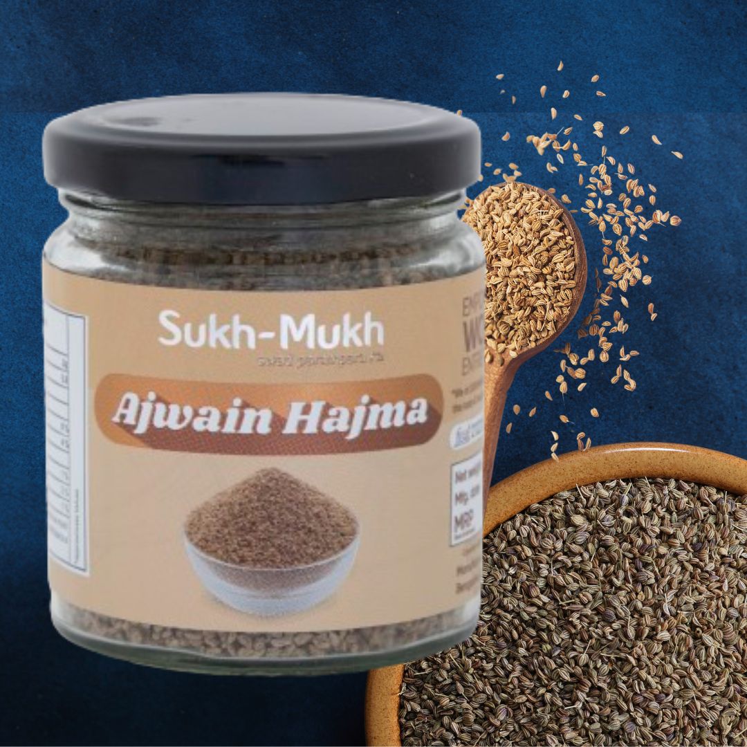 Ajwain Hajma | Homemade mukhwas I Healthy & Digestive Mouth Freshener Mukhwas | Packs 1, 2, 3 & 4- 100gms