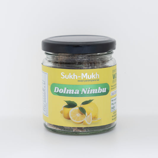 Dolma nimbu I Homemade Mouth Freshener mukhwas | Pack of 1, 2, 3 & 4
