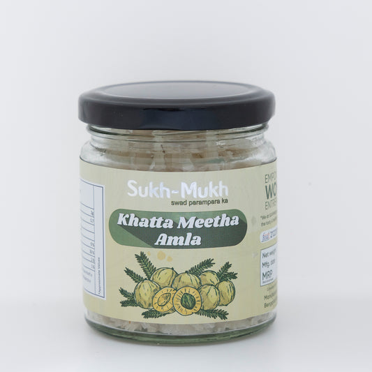 Khatta Meetha Amla I Homemade Mouth Freshener mukhwas  | Pack of 1, 2, 3 & 4 -100gms